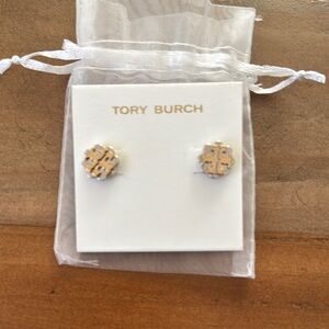 Tory Burch Gold Stud Earrings